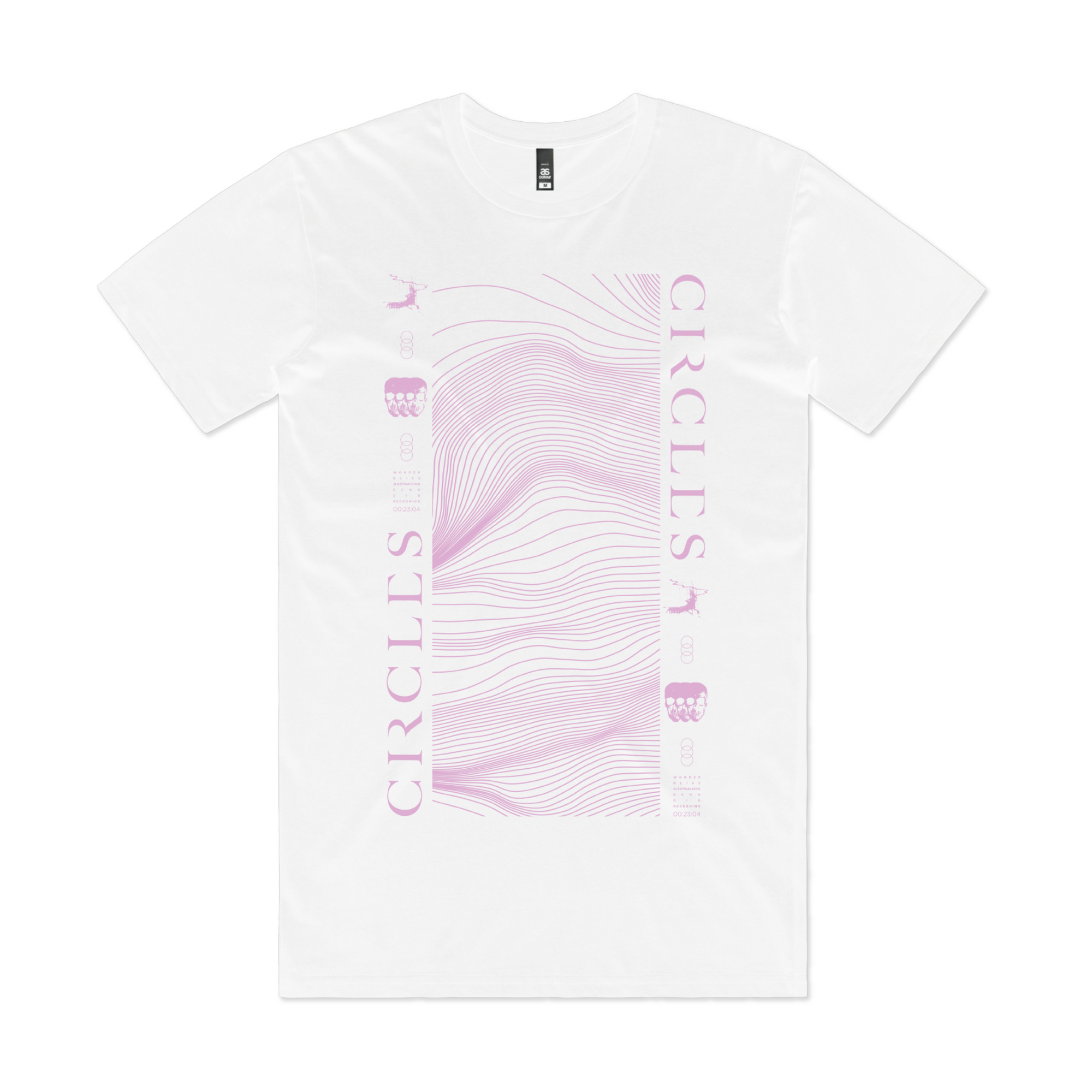 Circles // THE STORIES WE ARE AFRAID OF | VOL.1 - WHITE SPECTRUM T-SHIRT (T-Shirt)